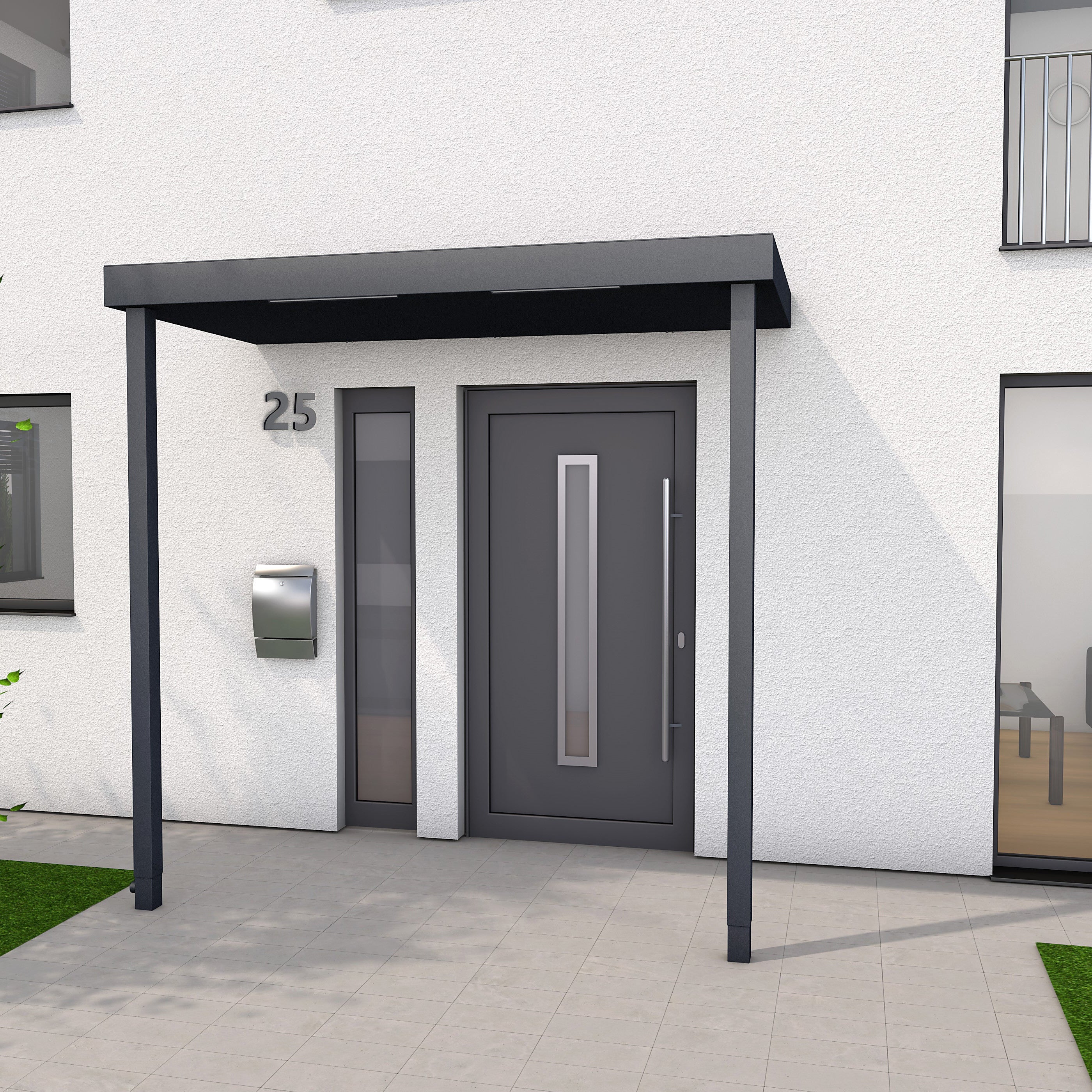 Deurluifel Munchen XL met een uitval van 125cm