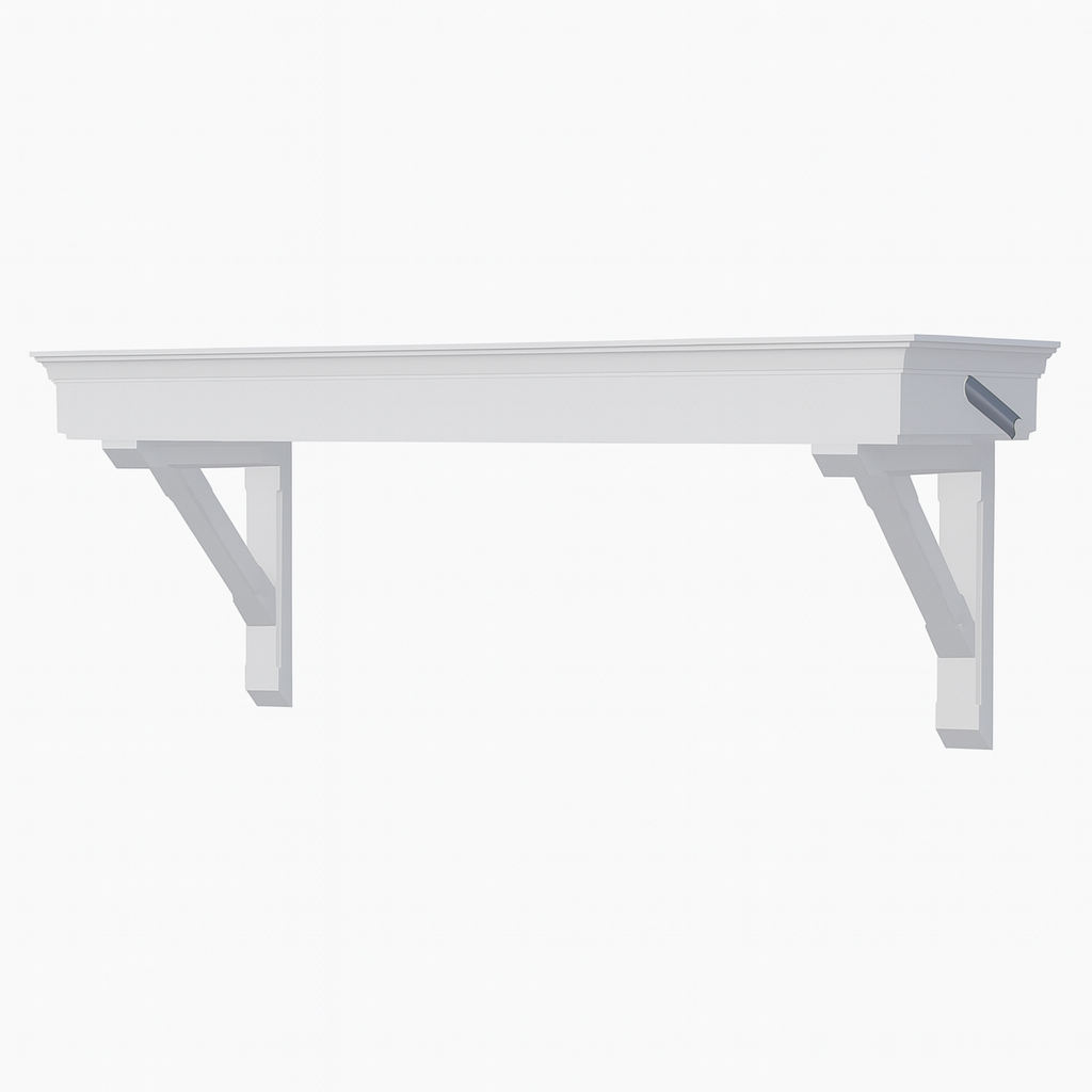 Houten Deurluifel van 181cm breed  tot 315cm breed van €1295 tot €3044,-