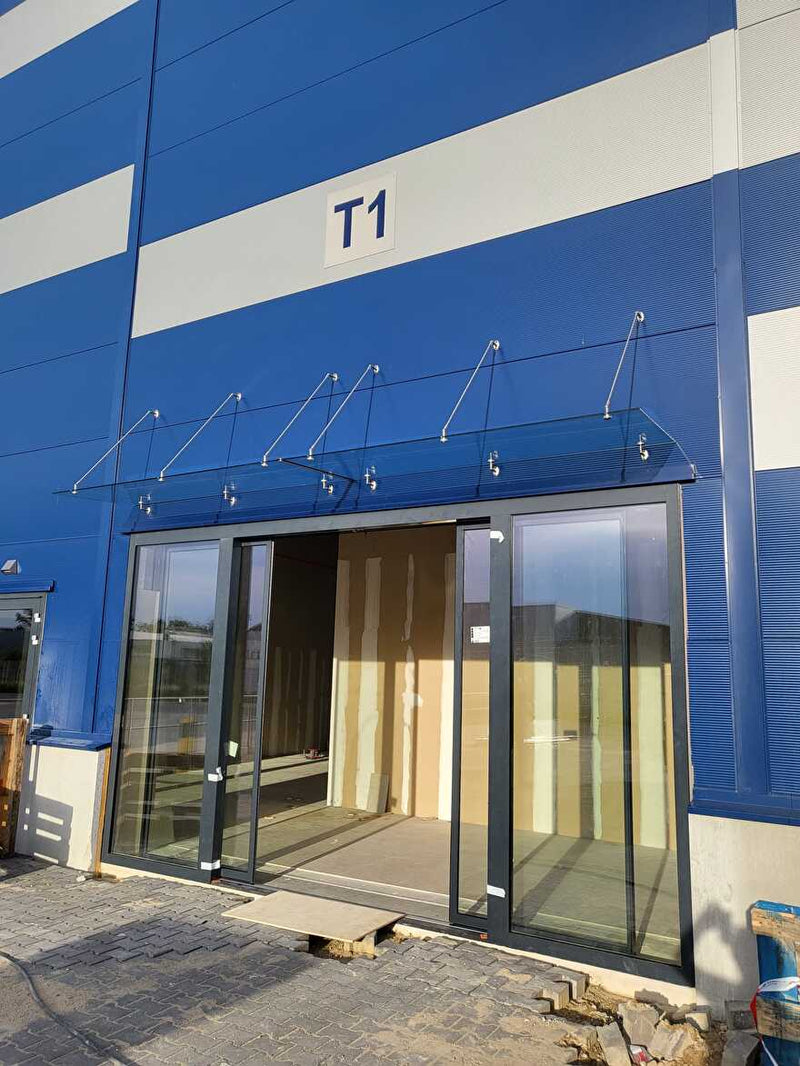 JD Sports Heerlen - 2x opstelling deurluifel Rome 5 meter